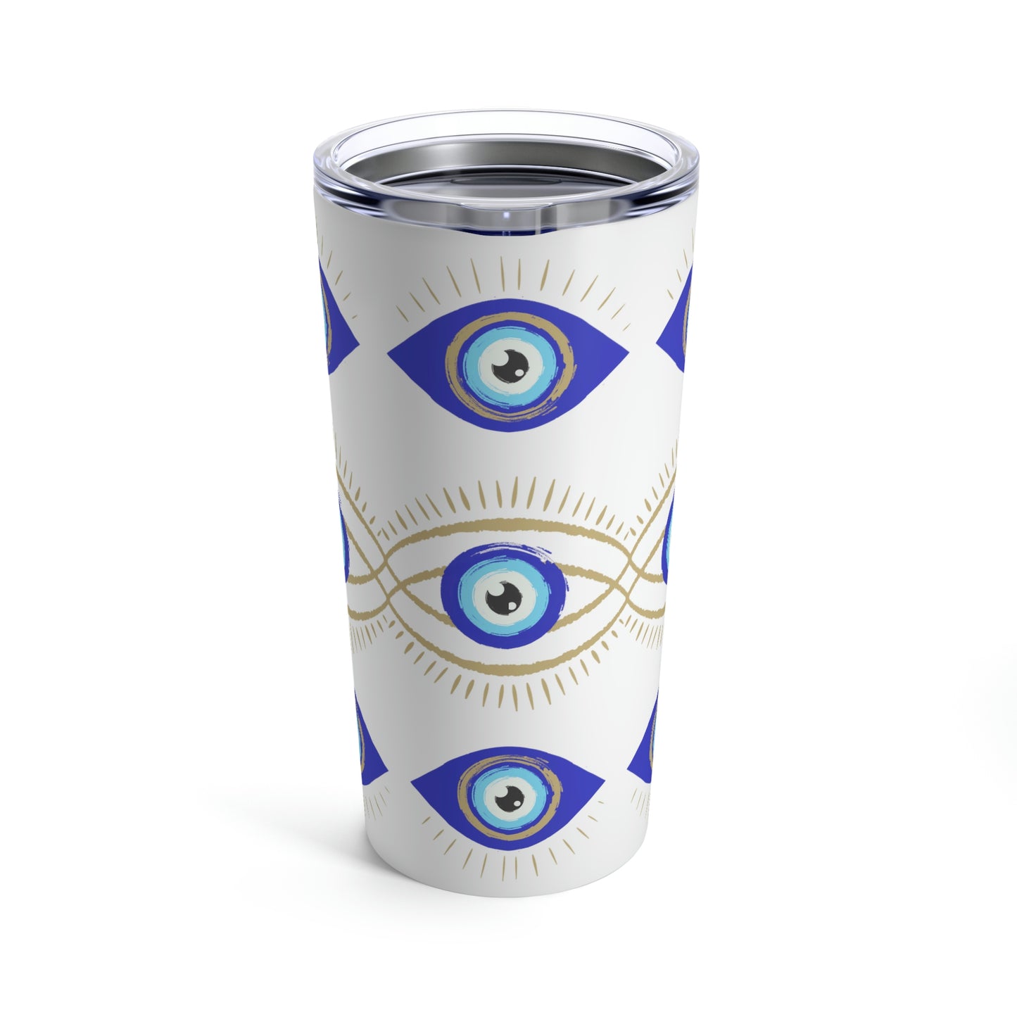 Keep Your Cool: Evil Eye Insulated Tumbler