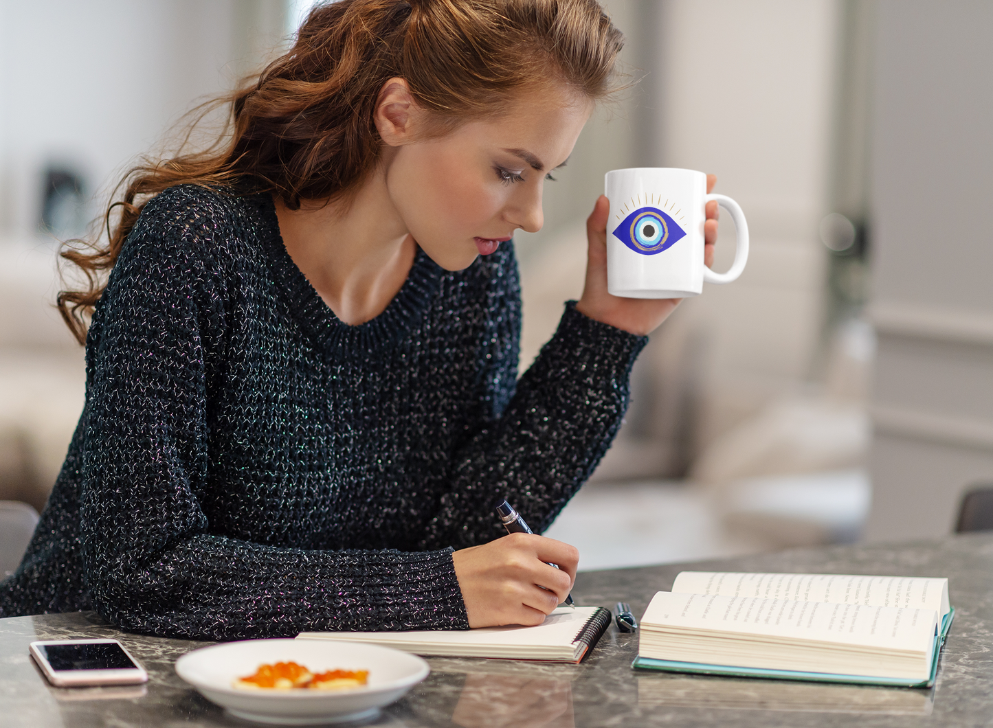 Evil Eye Protection Mug - Sip in Style and Ward Off Negativity