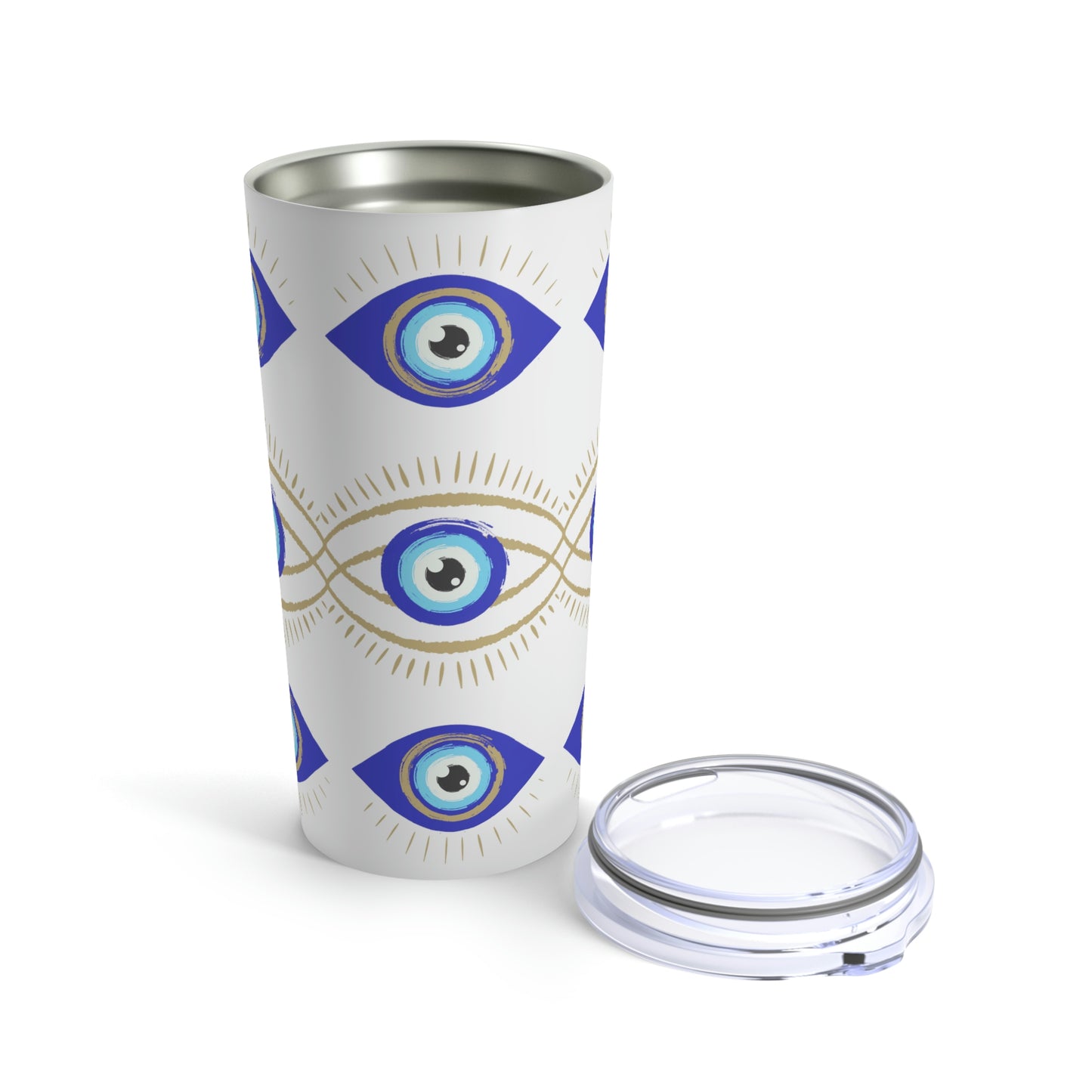 Keep Your Cool: Evil Eye Insulated Tumbler