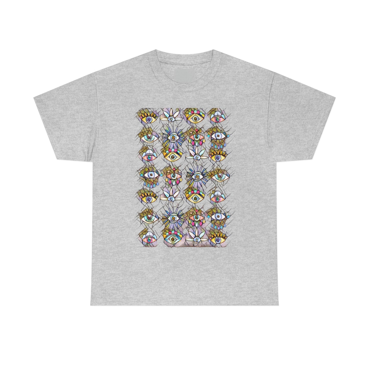 Evil Eye Pattern T-Shirt