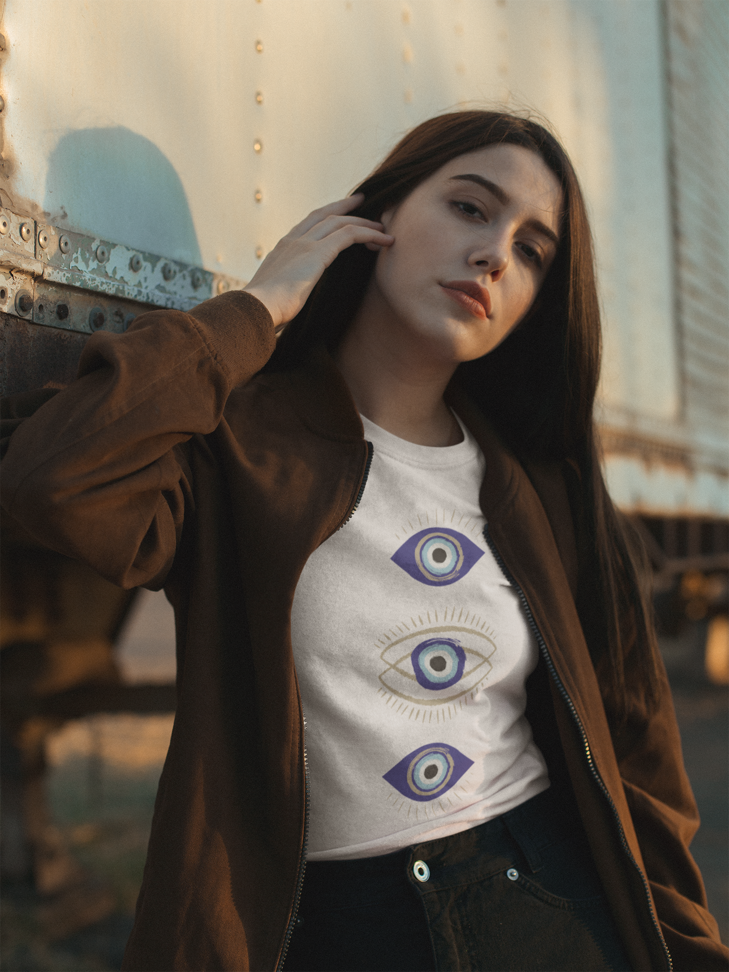 Gaze of Protection: Evil Eye Short Sleeve Tee
