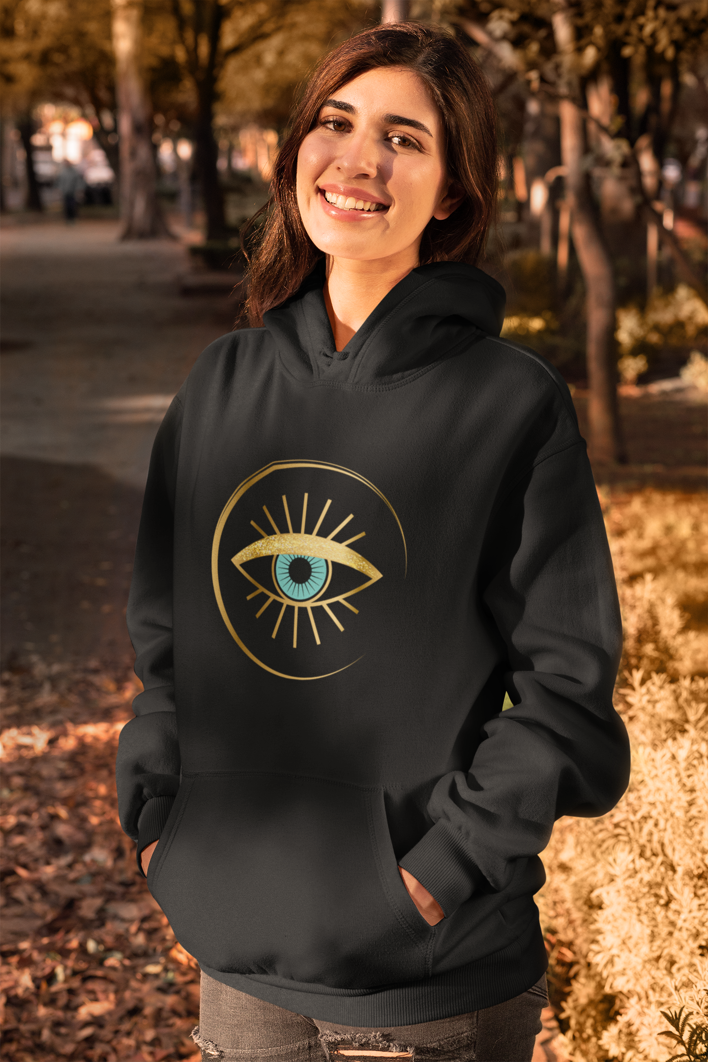 Evil Eye Protection Hoodie - Ward off Negativity in Style